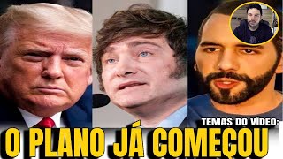 3 TRUMP VAI FAZER IGUAL BUKELE A COALIZÃO CONTRA LULA [upl. by Ayyn]