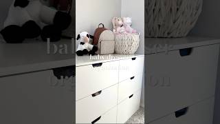 baby dresser organization 🍼✨ parati mamáprimeriza nesting baby organization dresser viral [upl. by Elysha661]