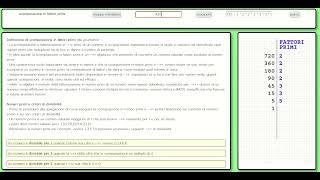 scomposizione in fattori primi [upl. by Rosenfeld667]