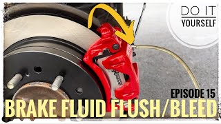 Toyota FJ CRUISER4Runner • FREE Maintenance Tech Tips  BRAKE FLUID BLEEDFLUSH• Episode 15 diy [upl. by Turmel]