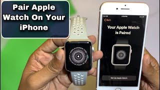 How To Setup Your Apple Watch To Your iPhone Easy Process Hindi [upl. by Nerrol643]