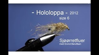 Sjøørretfluer  Hololoppa size 6 2012 Med Eivind Berulfsen [upl. by Machos]