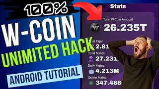 Wcoin Script  Wcoin new script  Unlimited Coin  Termux  Blum script  wcoinscript wcoin [upl. by Norbel]