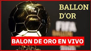 🔴 BALON DE ORO EN VIVO 2024 🔴VINICIUS JRS o RODRI LAUTARO MARTINEZ 🏆 [upl. by Fredela]