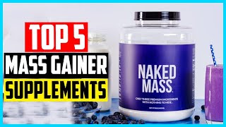 Top 5 Best Mass Gainer Supplements in 2024 [upl. by Eidlog]