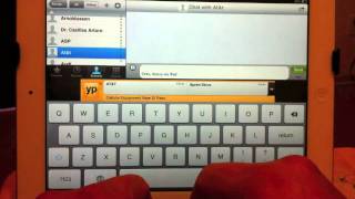 Talkatone on ipad  free text amp calls using google voice [upl. by Garnette]