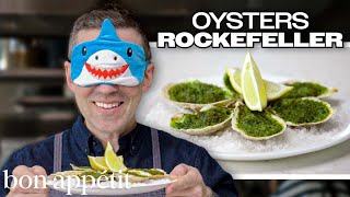 Recreating an Oysters Rockefeller Recipe From Taste  Reverse Engineering  Bon Appétit [upl. by Wilfred]