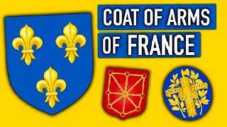 Coat of Arms of France  How the Fleurdelis became a French symbol [upl. by Aridatha]