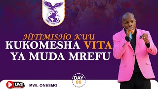 HITIMISHO LA KUKOMESHA VITA YA MUDA MREFU KIKATITI SERVICE DAY 06  MWL ONESMO  02 NOVEMBER 2024 [upl. by Ednalrym224]