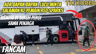 BIS MEGAWATI RED SPARKS TIBA DI CHUNGMU GYMNASIUM [upl. by Nosreve426]