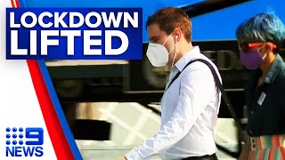 Coronavirus Greater Brisbane lockdown lifted  9 News Australia [upl. by Hnacogn438]