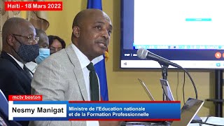 MCTV Boston HAITI  REVUE DE LACTUALITE 1418 MARS 2022 [upl. by Olegnaid64]