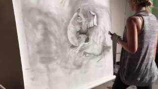 Adonna Khare Live Drawing Demonstration [upl. by Chesney]