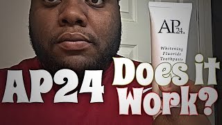 AP24 Toothpaste quotWhitening Fluoridequot  Does it Really Work  Matthew Johnson [upl. by Tann]