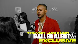 Trevor Jackson Reveals Secrets Behind New Music amp Grownish Finale [upl. by Anival578]