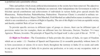 Fundamental Rights Fundamental Duties and PART1  Class 9 SS Ch 9 GBSE [upl. by Burr]