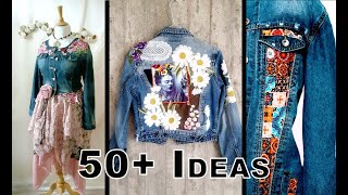 50 Jean Jacket Upcycle Ideas to Inspire Your Next Project [upl. by Alemak]