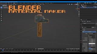 Blender  Material Maker [upl. by Shantha]