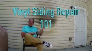 Vinyl Siding Repair 101 [upl. by Chantal]