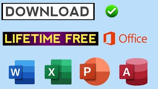 Download MS office Excel PowerPoint Word and Access 2024 with LIFETIME FEEE Access [upl. by Nyleimaj]