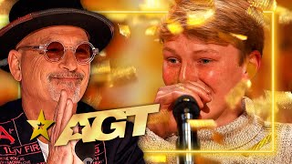 Dreams Come True Young Singer Wins the Golden Buzzer on Americas Got Talent 2024 [upl. by Christi]