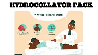 HYDROCOLLATOR PACKMOIST HEAT THERAPY [upl. by Nhojleahcim954]