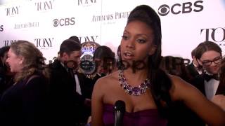 INTERVIEW  Condola Rashad on what shes wearing and bein [upl. by Pomcroy]