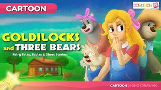 Goldilocks and three Bears  Tales in Hindi  बच्चों की नयी हिंदी कहानियाँ [upl. by Esined]