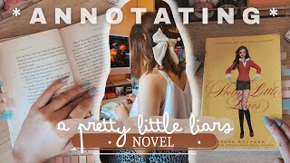 Annotating a Pretty Little Liars Book  Supplies  Annotating As a Beginner [upl. by Erdnoid]