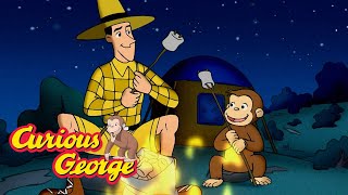 Georges First Camping Trip 🐵 Curious George 🐵 Kids Cartoon 🐵 Kids Movies [upl. by Jabez248]