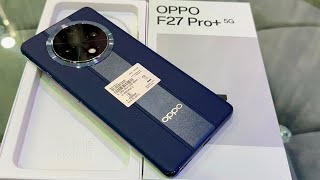 Oppo F27 Pro 5G Unboxing Look amp Review 🔥  DurabilityTest 😳amp Many More  Oppo F27 Pro Price [upl. by Lamahj]