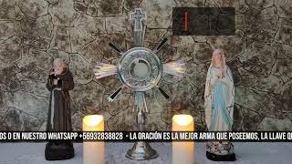 🔴DIRECTO  Adoración al Santísimo en vivo  Live Adoration of the Blessed Sacrament [upl. by Mccarthy93]