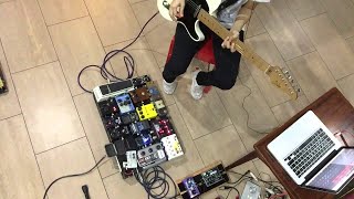 Pedalboard through the Ethos Clean Amp [upl. by Haroppizt161]