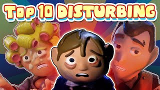 Top 10 MOST DISTURBING Episodes of Moral Orel [upl. by Kall]