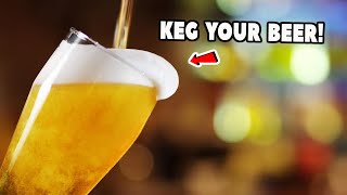 How to KEG AND CARBONATE HOMEBREW in a CORNY KEG ball lock [upl. by Yeorgi]