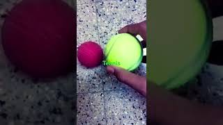 Stumper ball vs Tennis ball🥎cricket cricketlover ballcomparison [upl. by Dougherty]