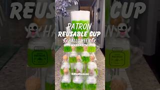 Patron Reusable Mini Cups With Straw Hole patroncups patronreusablecup patroncup patron asmr [upl. by Anialahs33]