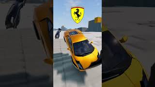 Testing Cars Suspensions😱 shorts beamngdrive subscribe [upl. by Ylerebmik]