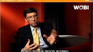 innovación disruptiva Clayton christensen [upl. by Jessalyn]