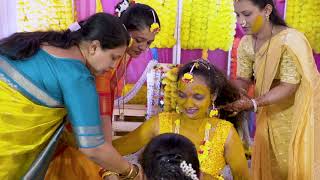 Neha Haldi Traditional Video By Bhagyesh Raut Films [upl. by Schuyler]