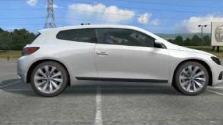 The VW Scirocco recreated inside Live for Speed [upl. by Irami]