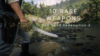 10 Rare Melee Weapons And Where To Find Them  Viking Hatchet And More  RDR2 Guide [upl. by Rainah]