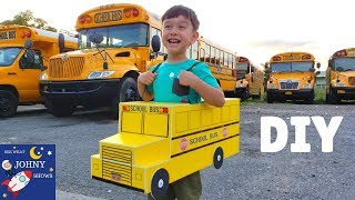 DIY School Bus For Kids  Learning School Buses For kids [upl. by Norton]