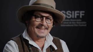 Johnny depp latest interview Donostia Award  2021 [upl. by Daeriam143]