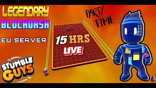 EU Server Legendary Block Dash stumbleguyslive stumbleguys fyp live stumbleguysbr [upl. by Olrak]