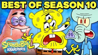 BEST of SpongeBob Season 10 Part 1 🥇  50 Minute Compilation  SpongeBob SquarePants [upl. by Supmart556]