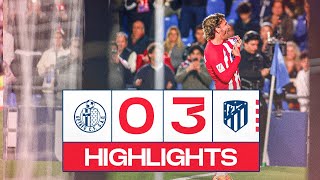 HIGHLIGHTS  Getafe CF 03 Atlético de Madrid  LALIGA EA SPORTS  Jornada 36  Temporada 20232024 [upl. by Westfall103]