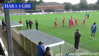 Harrowby United 21 Gresley Rovers UCL Premier Division North Highlights [upl. by Eyde]