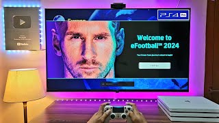 Efootball 2024 PS4 PRO Gameplay [upl. by Magas]