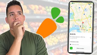 Driving For Instacart FIRST Batch Complete Review [upl. by Bj955]